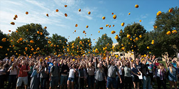 The Beanie Toss: Meaningful Tradition for Students in  Transition