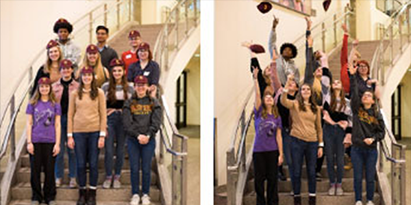 Maya Woodwick at the Beanie Toss